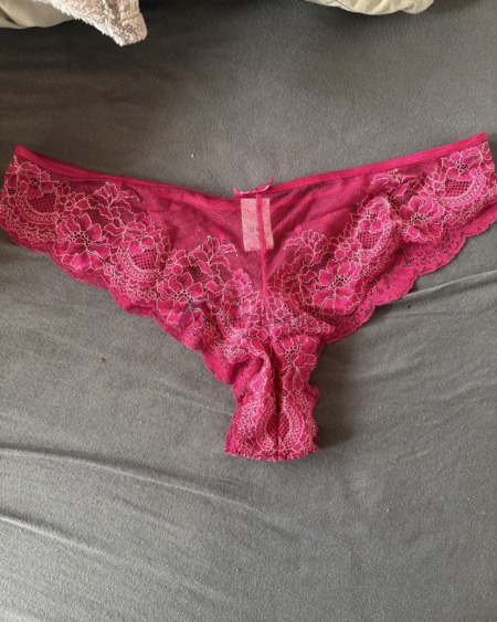 Pinker slip - 2 Tage getragen