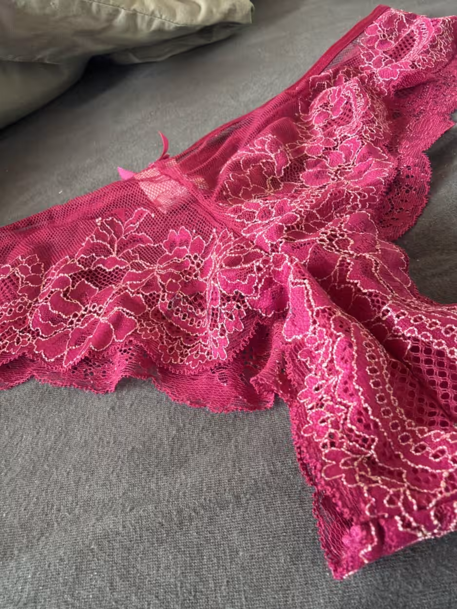 Pinker slip - 2 Tage getragen – Bild 2