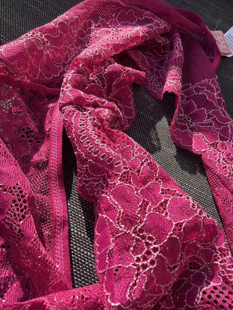 Pinker slip - 2 Tage getragen – Bild 3
