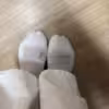 Weiße Sportsocken