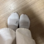 Weiße Sportsocken