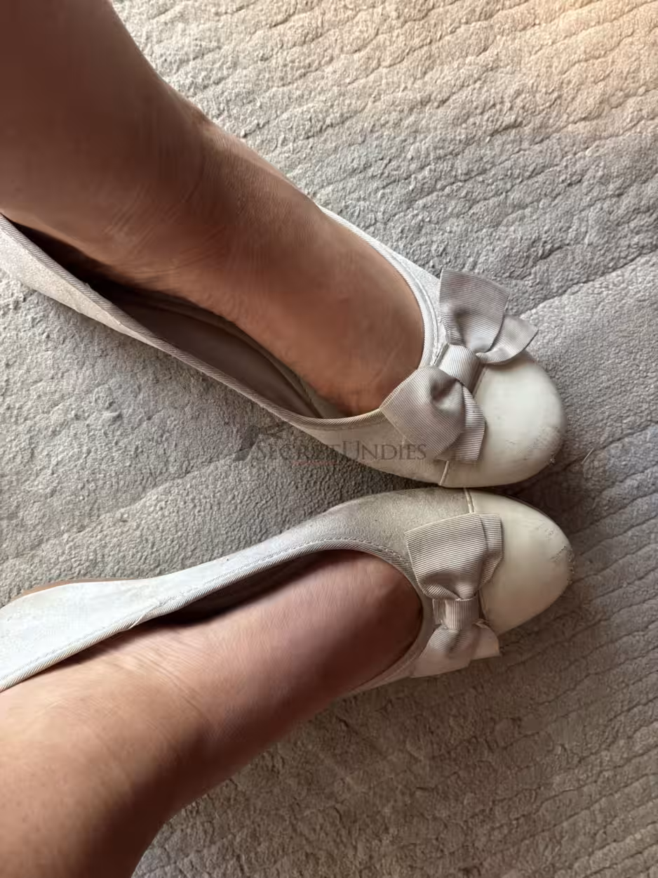 Schuhe Ballerina getragen – Bild 2