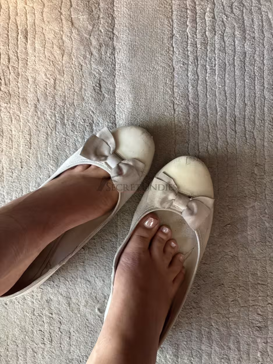 Schuhe Ballerina getragen – Bild 3