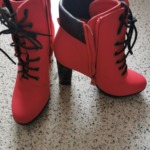 Rote Stiefel