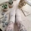 Beige Socken - 2 Tage getragen