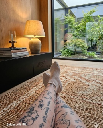 Beige Socken - 2 Tage getragen