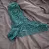 Grüne Hotpants Spitze