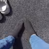 Schwarze Socken