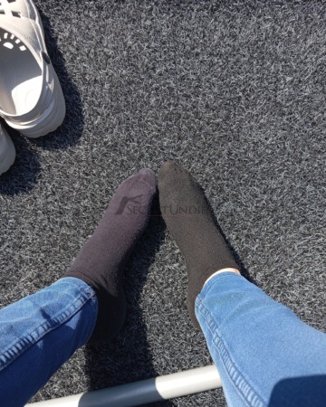 Schwarze Chaussettes