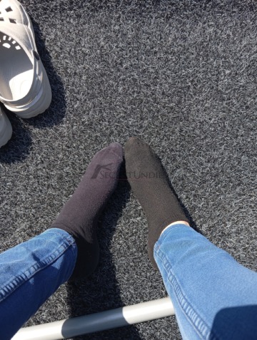 Schwarze Socken