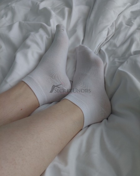 Sneakersocken vom Hamburgtrip, 2 jours getragen