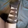 Getragene Reitsocken