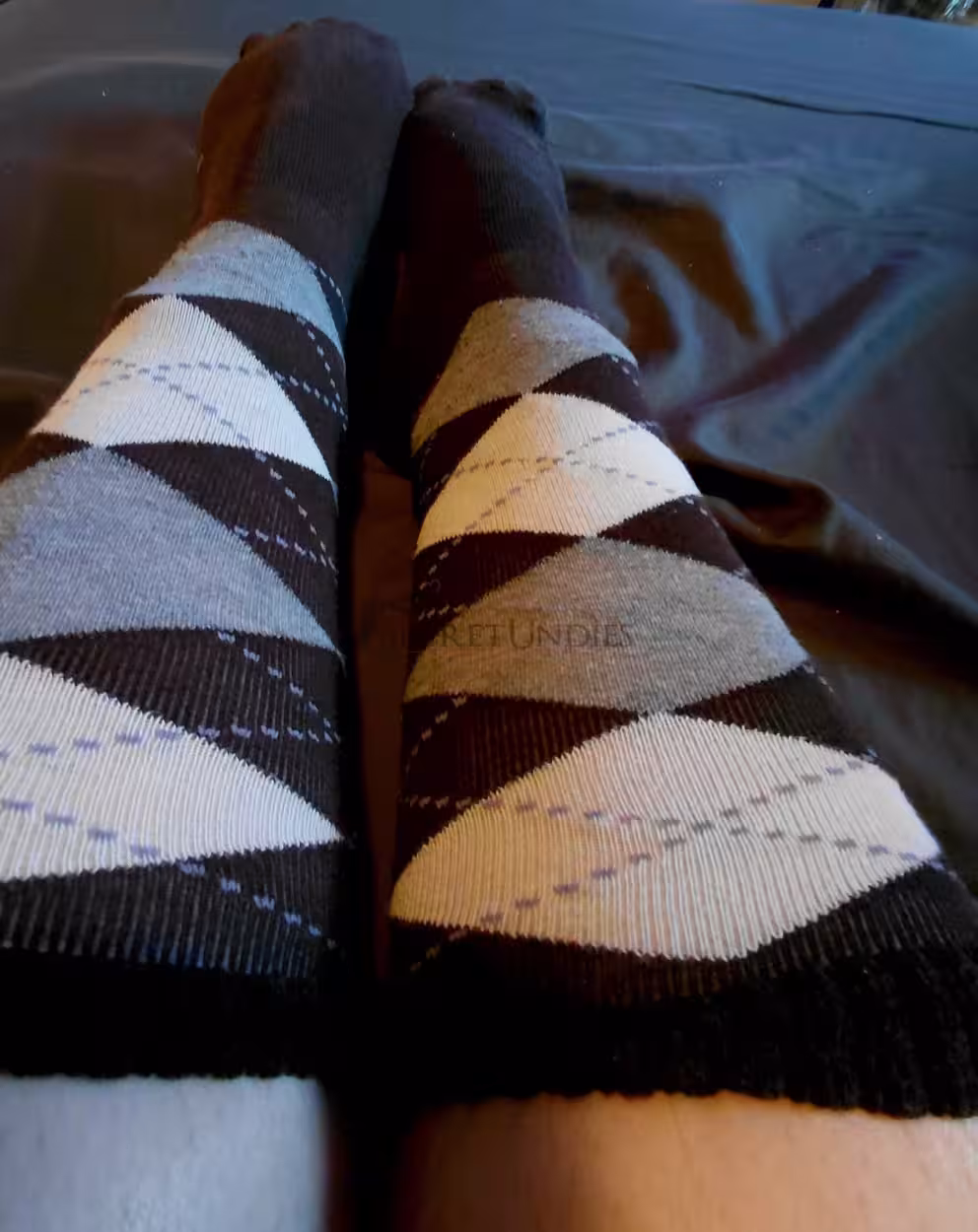 Getragene Reitsocken – Bild 2