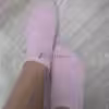 Lila Socken 2 Tage getragen