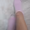 Lila Socken 2 Tage getragen