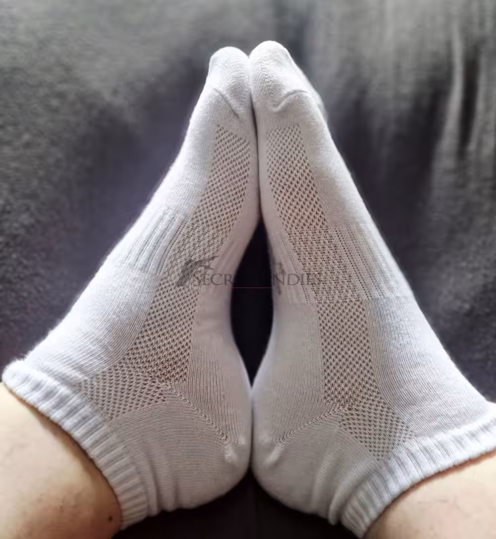 Sneakersocken, Gr. 41, mit langer Küchenschicht – Bild 3
