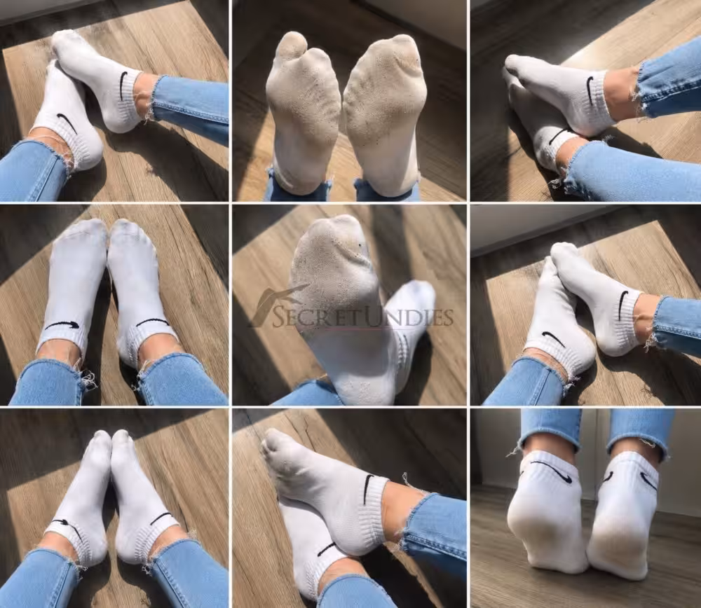 Getragene Socken – Bild 2