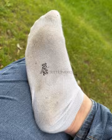 Kategorie getragene Jeans & Hosen kaufen 7 Weißes Sneaker Socken… individuelle Tragezeit