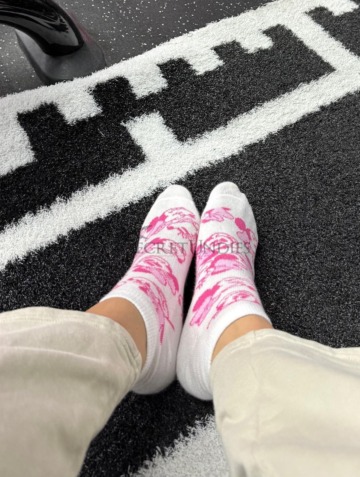 Micky Maus Socken im Gym getragen 🩷🤍