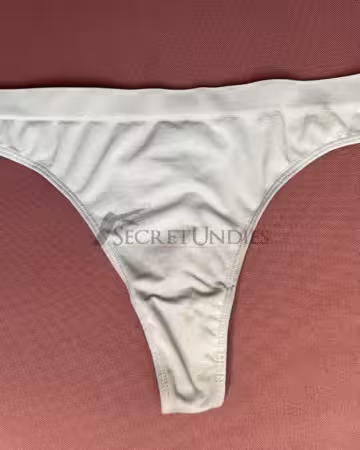 Kategorie getragene Jeans & Hosen kaufen 9 Süßer Baumwolltanga - getragen beim Masturbieren und veredelt mit einem Orgasmus ❤️🔥