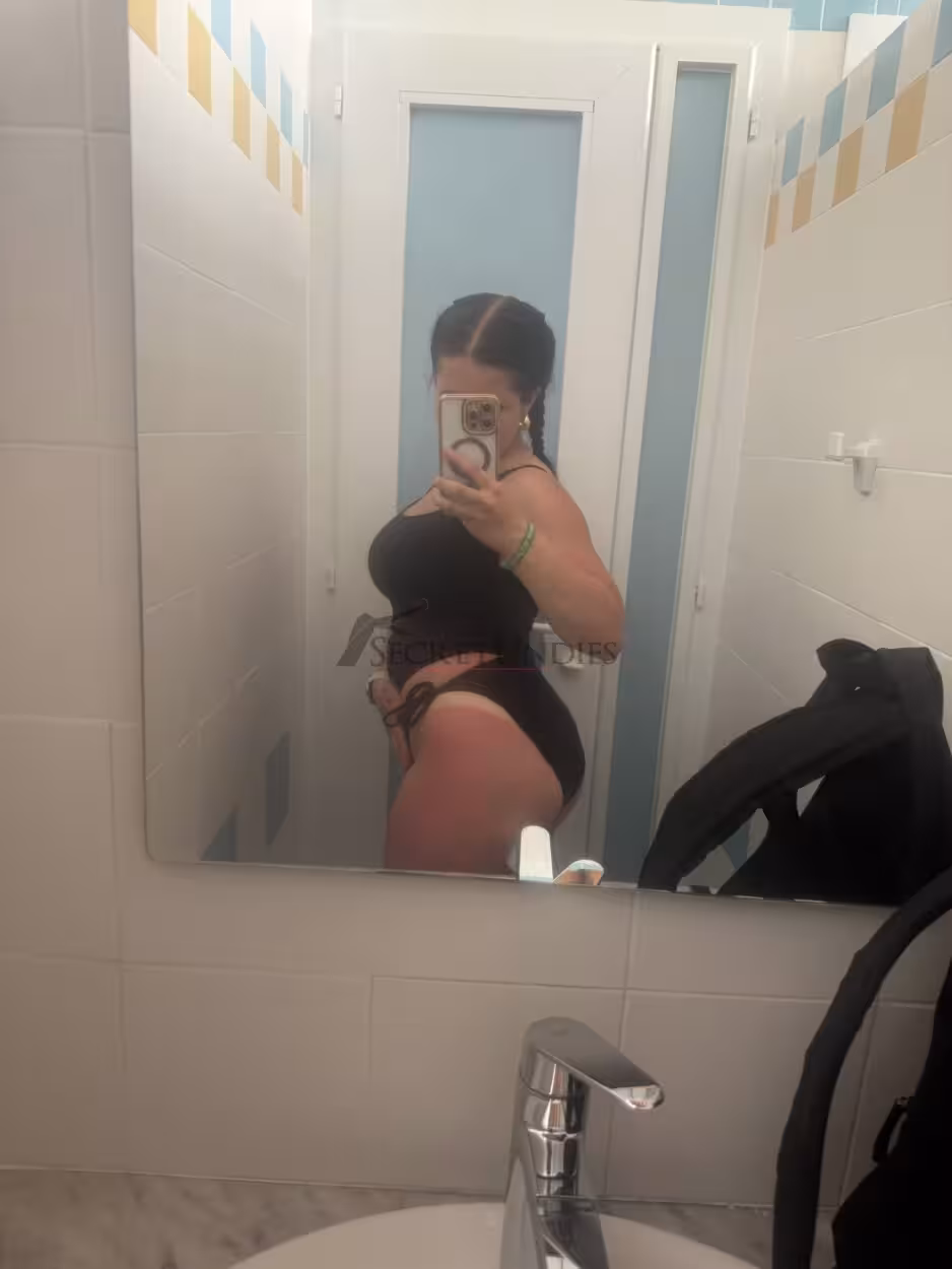 bikini- string in schwarz