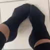 Sneakersocken (nach Wunsch getragen)