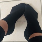 Sneakersocken (nach Wunsch getragen)