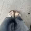 Getragen Socken