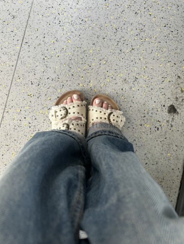 Getragen Socken