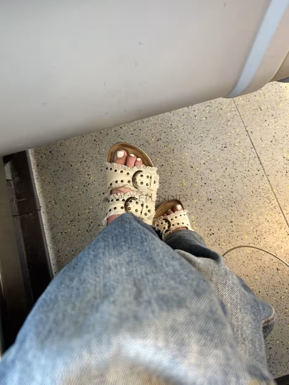 Getragen Socken – Bild 3