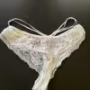 Brasilian-String mit Spitze