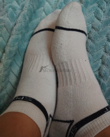 Weiße heiße Socken 💋🥰
