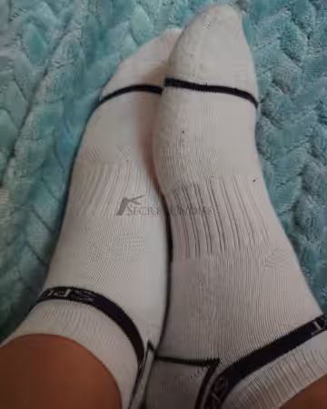 Weiße heiße Socken 💋🥰