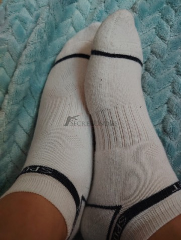 Weiße heiße Socken 💋🥰