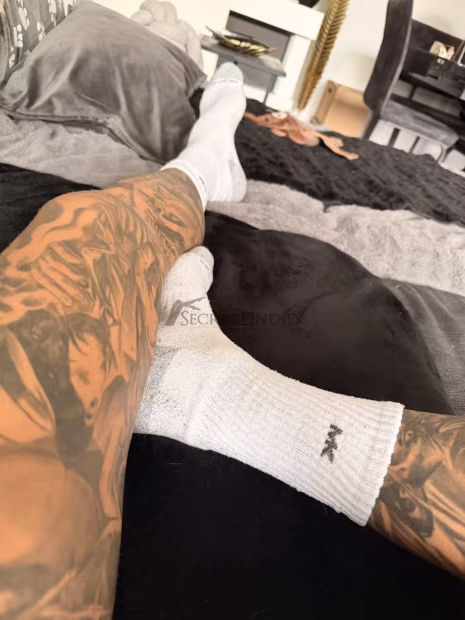 Getragene Socken ( Beim Training an )