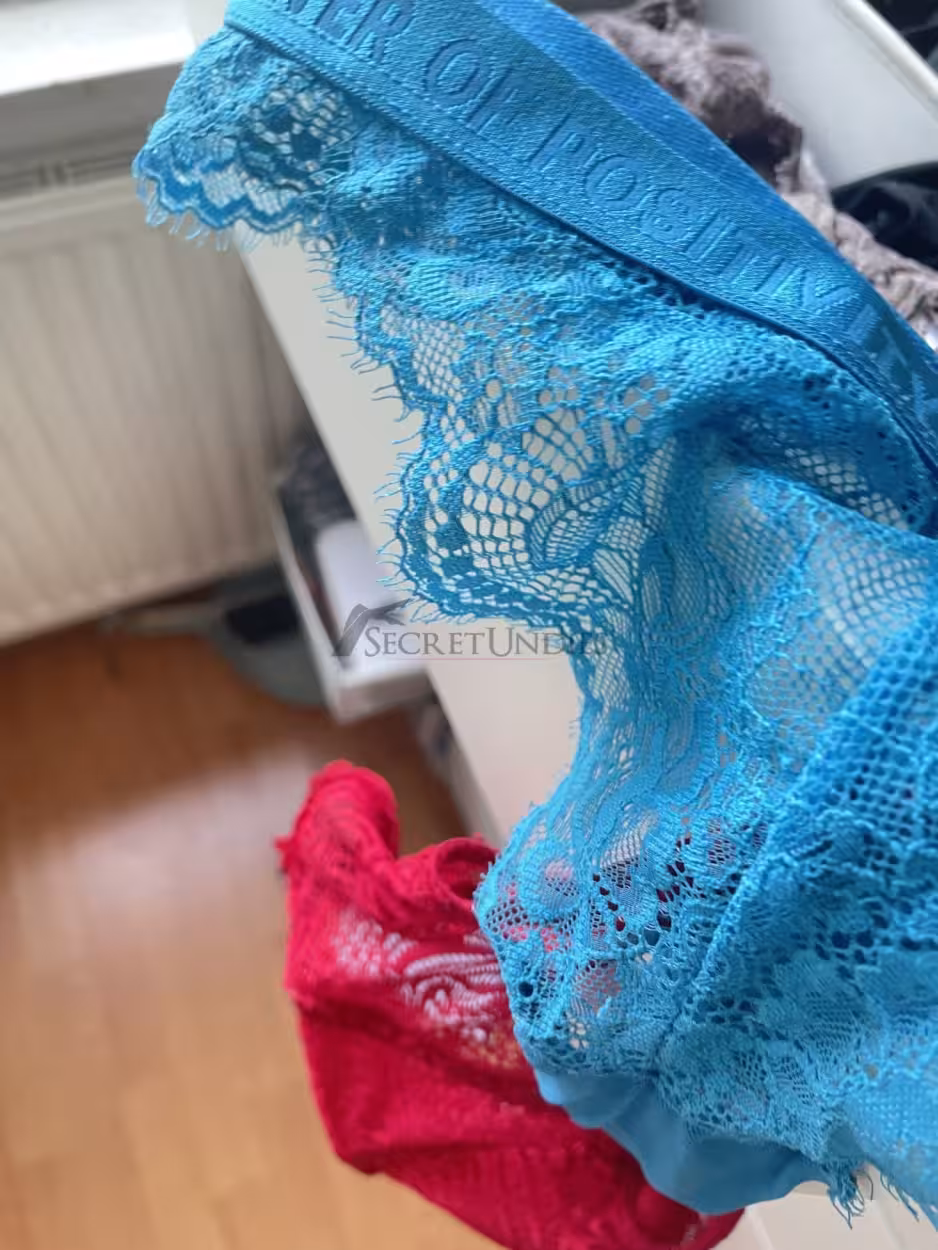 blauer Spitzen Tanga/ String 💙 – Bild 2
