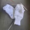 Kuschelsocken Weiss