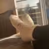Kuschelsocken Weiss