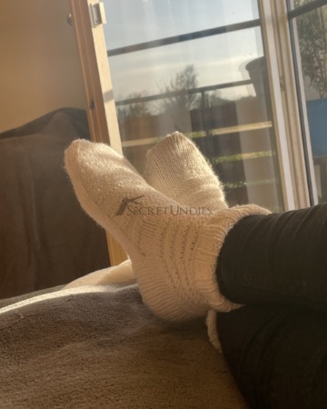 Kuschelsocken Weiss