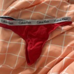 Ruby Classic – Roter Calvin Klein String❤️ 5 Ruby Classic – Roter Calvin Klein String❤️