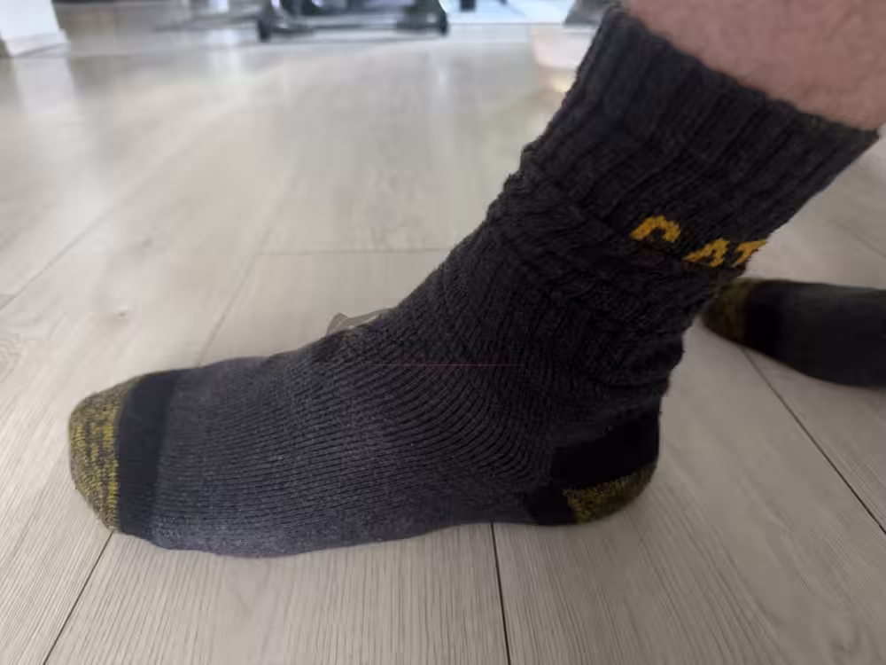 Getragene Männersocken – Bild 3
