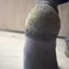 Getragene Männersocken