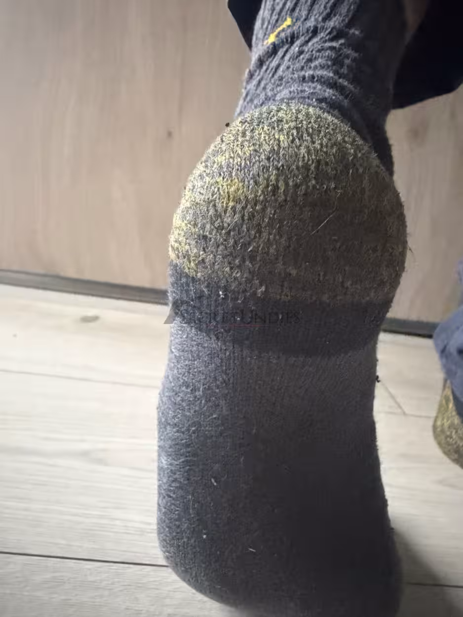 Getragene Männersocken – Bild 2