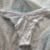 Klassischer weißer Slip mit Schleifchen