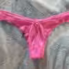 Pinker Slip mit Schleifchen