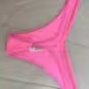 Pinker Slip mit Schleifchen