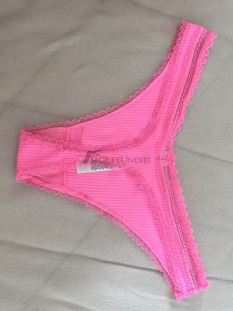 Pinker Slip mit Schleifchen – Bild 3