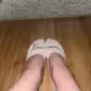 2 Tage getragene weiß halb-Socken-Calvin Klein