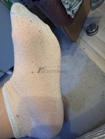 Getragene Authentische Socken