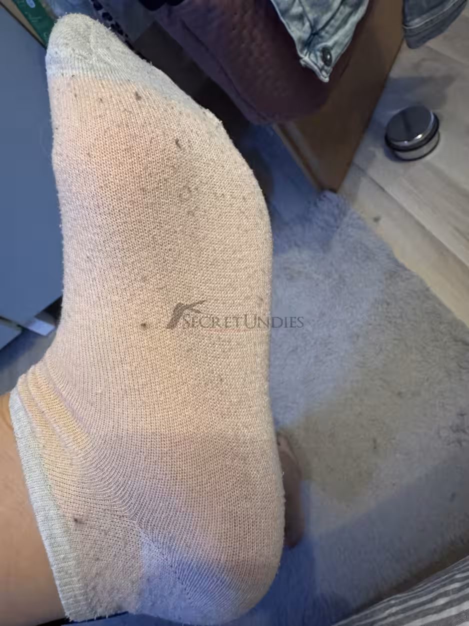 Getragene Authentische Socken
